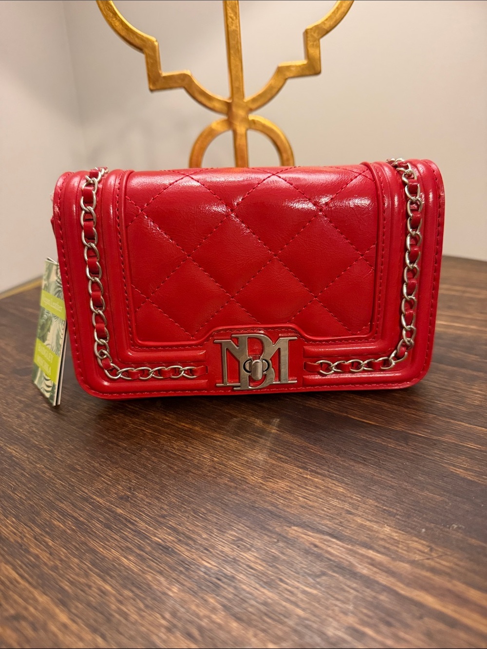 Badgley Mischka Red Crossbody NWT